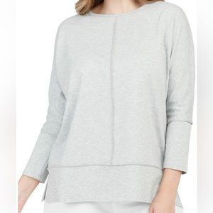 Soft Heather Grey, SPANX, sweatshirt. NWT.